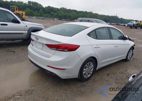 2018 Hyundai Elantra Se z USA, uszkodzony, nr VIN 5NPD74LF4JH295175